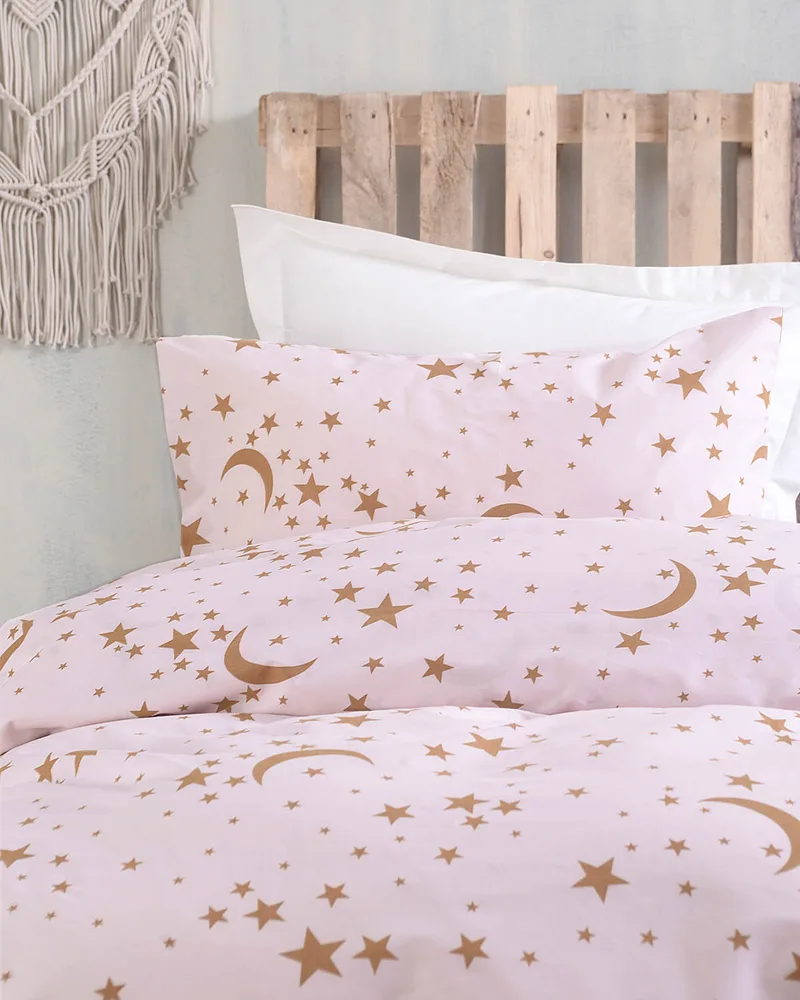 Σετ μαξιλαροθήκες (50Χ70) MOONLIGHT PINK, RYTHMOS HOME