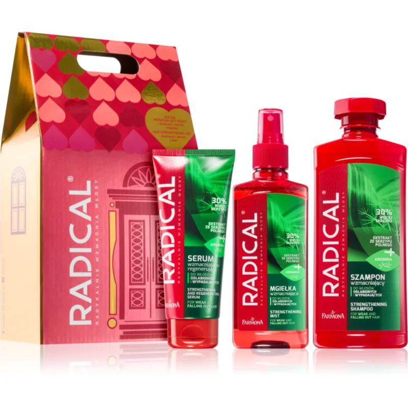 Farmona Radical Hair Loss σετ δώρου για αδύναμα μαλλιά 3 τμχ