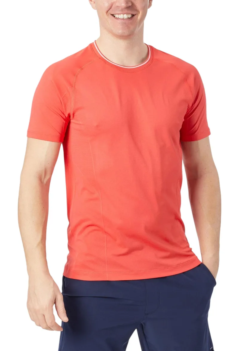 Μπλούζα Κοντομάνικη Wilson Team Seamless Crew Infrared WM00282411RDB-00 Ανδρικό
