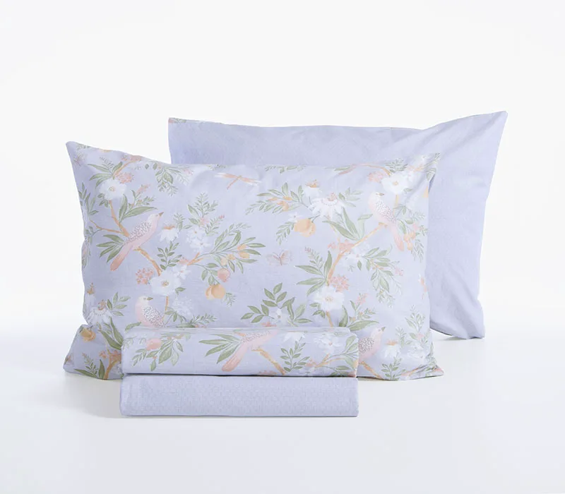 Σεντόνια Μονά (Σετ) Nef-Nef Homeware Dreamel Light Blue