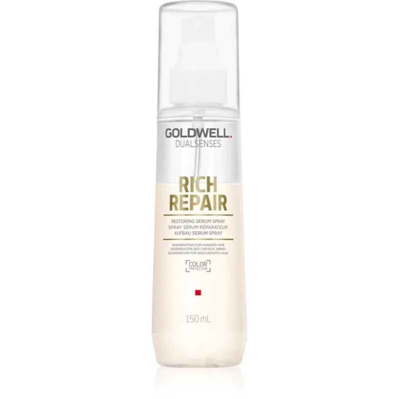 Goldwell Dualsenses Rich Repair ορός σε σπρέι χωρίς ξέβγαλμα για κατεστραμμένα μαλλιά 150 ml