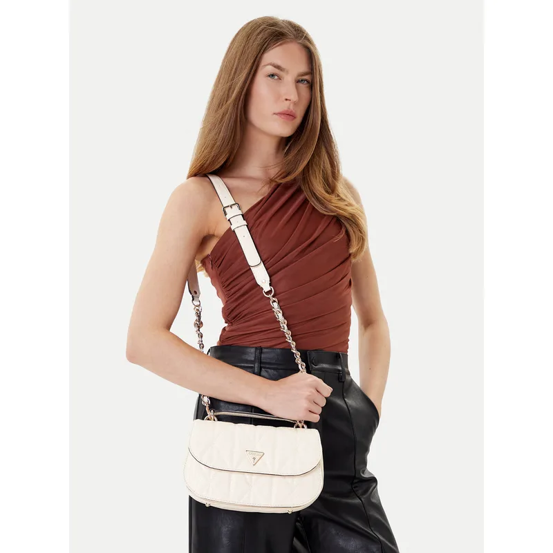 Τσάντα Guess Aldina HWGG96 63200 Λευκό