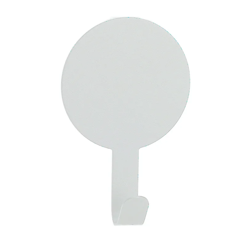 Άγκιστρο Μεταλλικό Αυτοκόλλητο 8,5x1,5x13εκ. White MRShome 0021001 (Υλικό: Μεταλλικό, Χρώμα: Λευκό) - MRS HOME - sl-DF-0021001