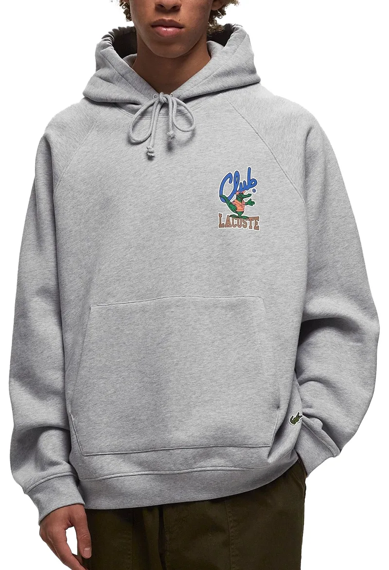 Μπλούζα Μακρυμάνικη Lacoste Με Κουκούλα SH1532-CCA Ανδρικό