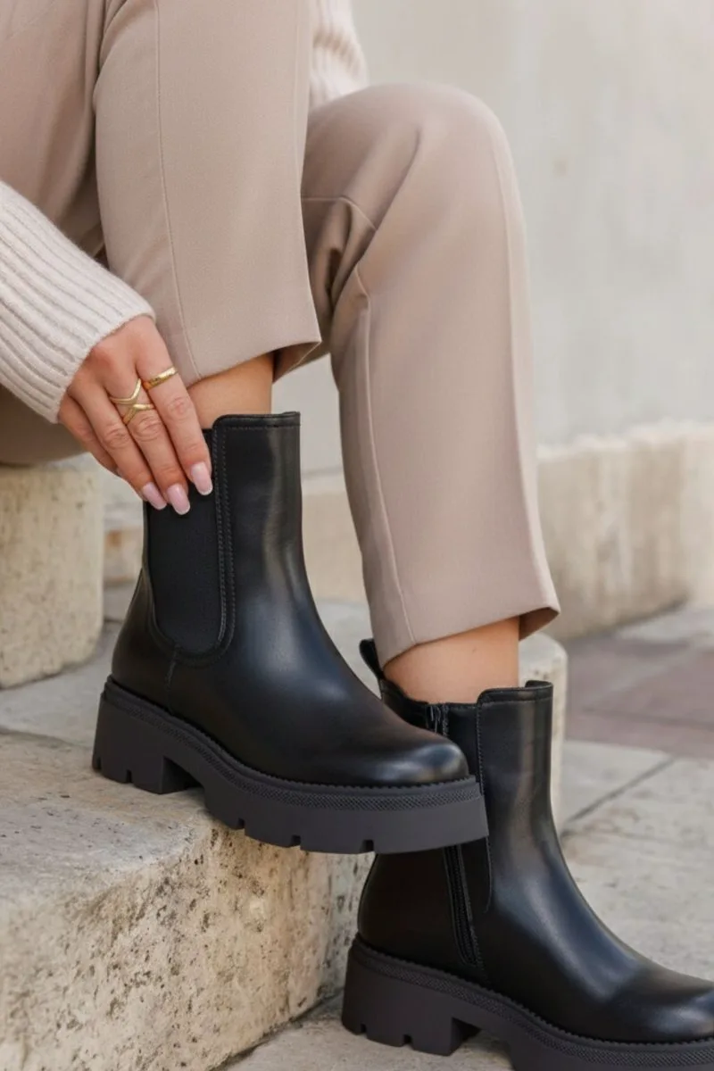 MARQUIIZ Chelsea Ankle Boots - 5863 - Black Matte