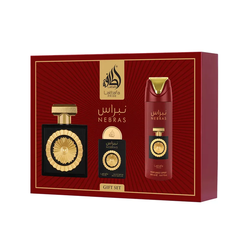 Lattafa Pride Nebras EDP 100 ml + EDP 20 ml + DEO VAPO 200 ml (unisex) 1 pcs