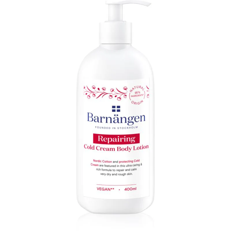 Barnängen Repairing γαλάκτωμα σώματος για ξηρό έως πολύ ξηρό δέρμα 400 ml