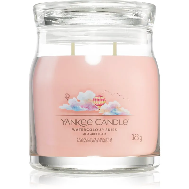 Yankee Candle Watercolour Skies αρωματικό κερί Υπογραφή 368 γρ