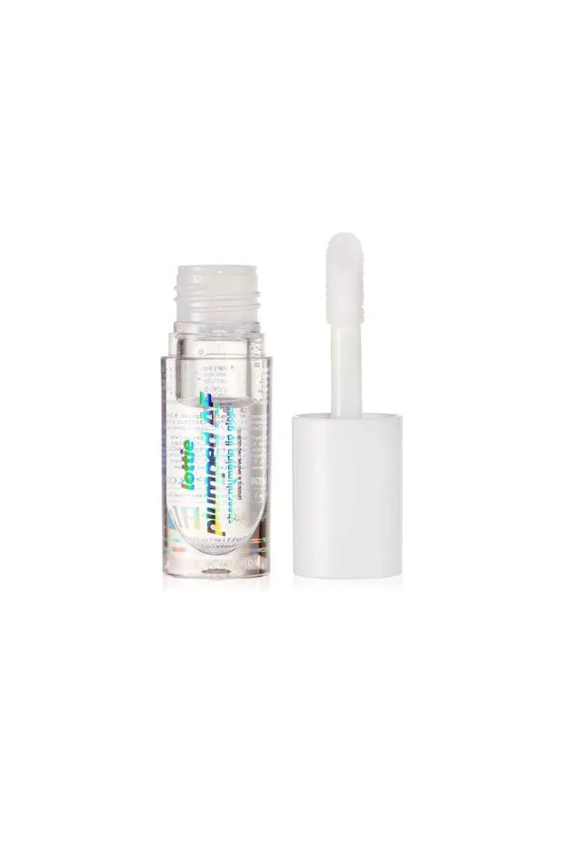 Lipgloss Plumped Af Crystal Clear Lottie London Μονόχρωμο