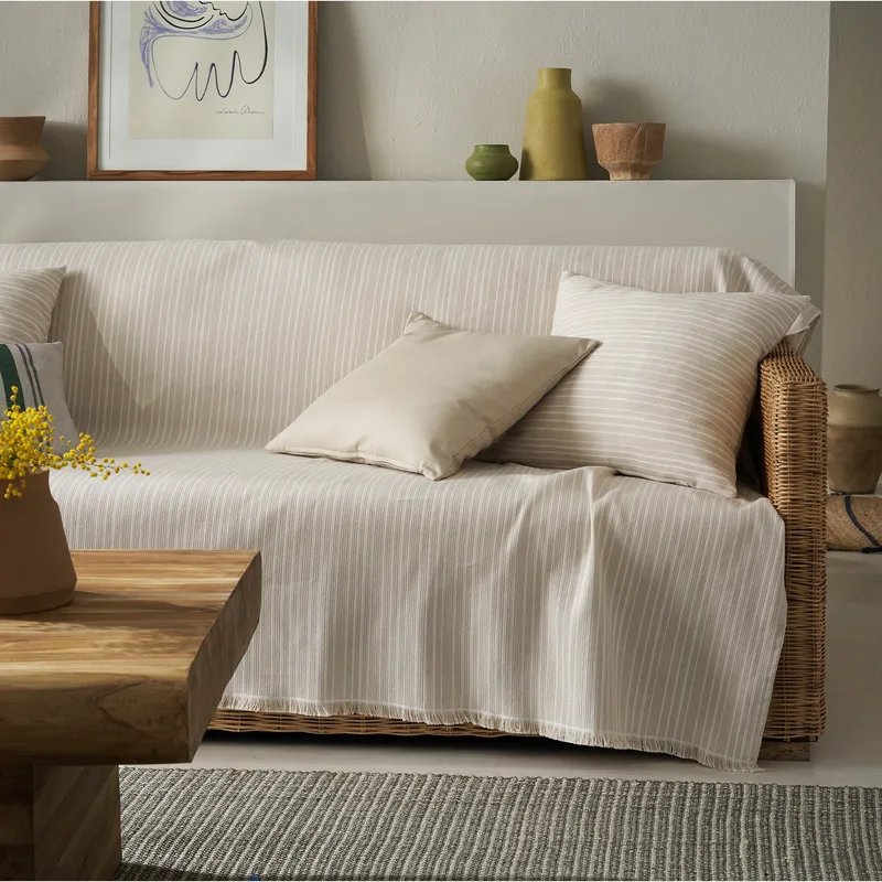 Ριχτάρι Τριθέσιου Gofis Home Nymeria Μπεζ 20-07-574-3/06 180x310