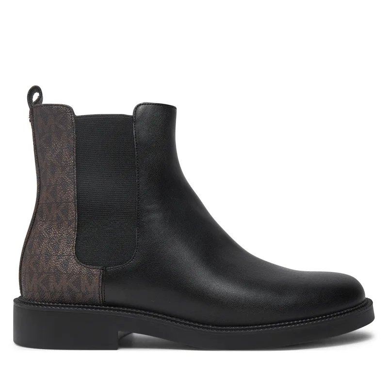 Μποτάκια με λάστιχο MICHAEL Michael Kors Hazel Chelsea Bootie 40F4HZMEFL Μαύρο