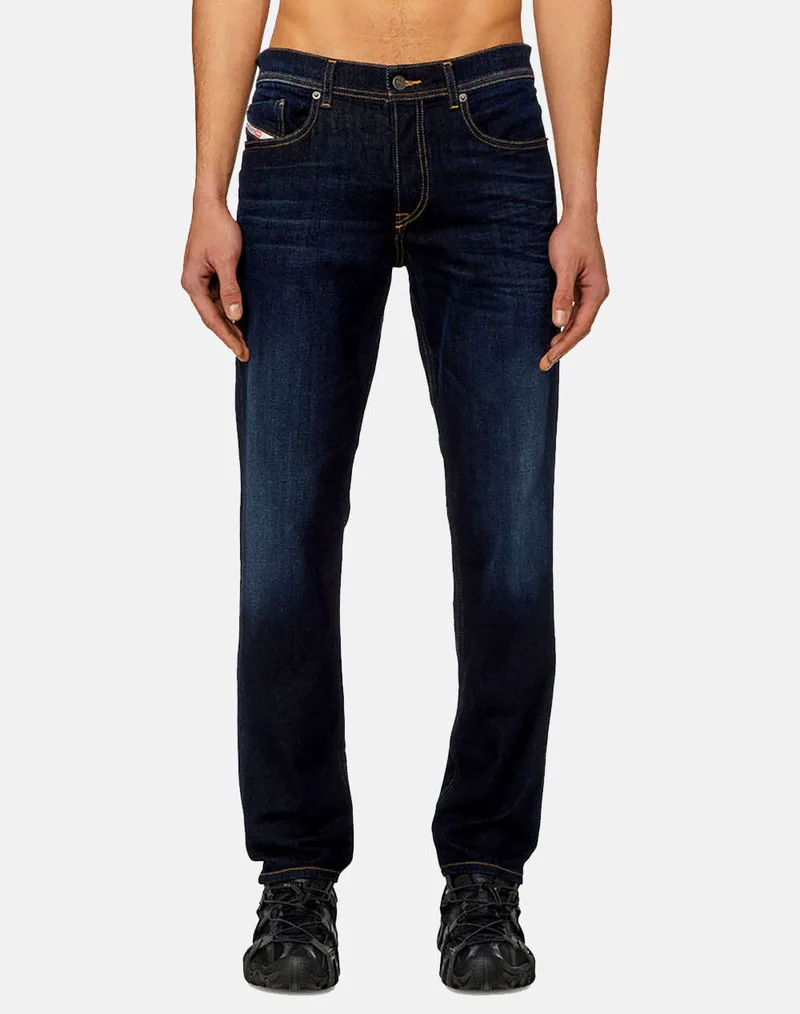 DIESEL 2023 D-FINITIVE L.32 TROUSERS A10229009ZS-01 DenimDarkBlue