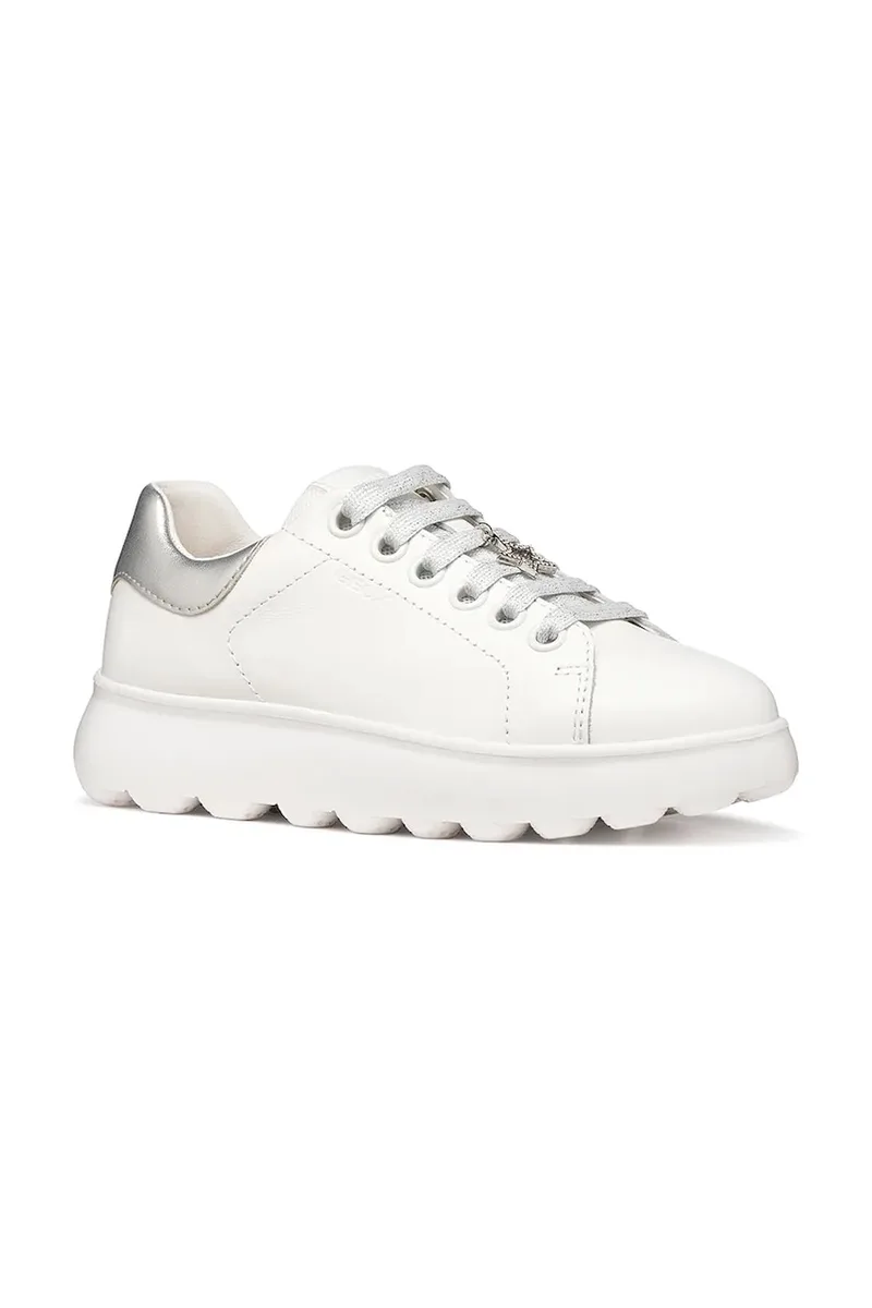 Παιδικά δερμάτινα sneakers Geox PUFFYPOP