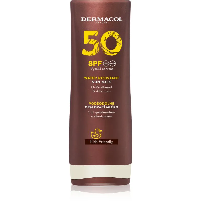 Dermacol Sun Water Resistant αδιάβροχο αντηλιακό γάλα SPF 50 200 ml