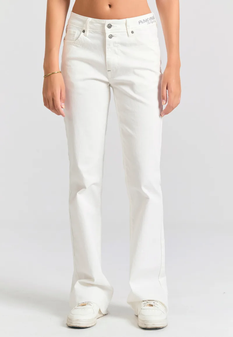 Γυναικείο skinny fit garment dyed τζιν παντελόνι