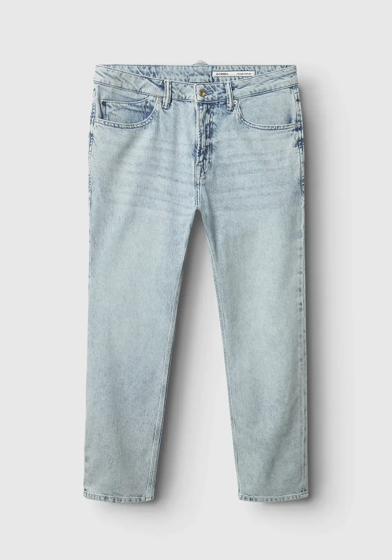 GABBA Jean Παντελόνι της σειράς Carl Astra - 11339 0501 Light Blue