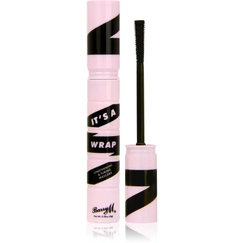 Barry M It's A Wrap μάσκαρα για όγκο και επιμήκυνση απόχρωση Black 8 γρ