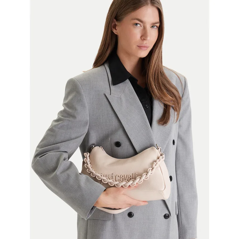 Τσάντα Just Cavalli 80RA4BC4 ZSD86 Μπεζ