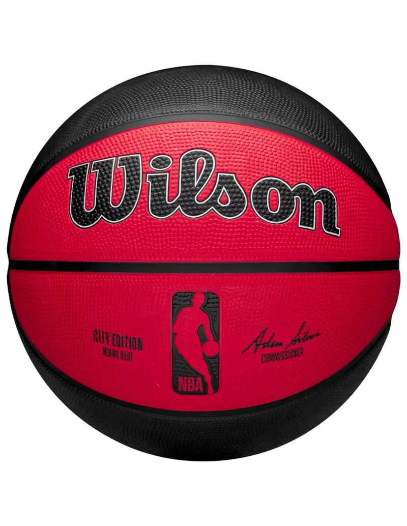 Wilson NBA Team City Edition Miami Heat Out Ball WZ4024216XB