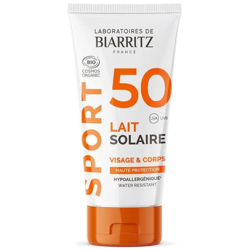 Laboratoires De Biarritz Sport Sun Milk SPF50 Organic 50ml