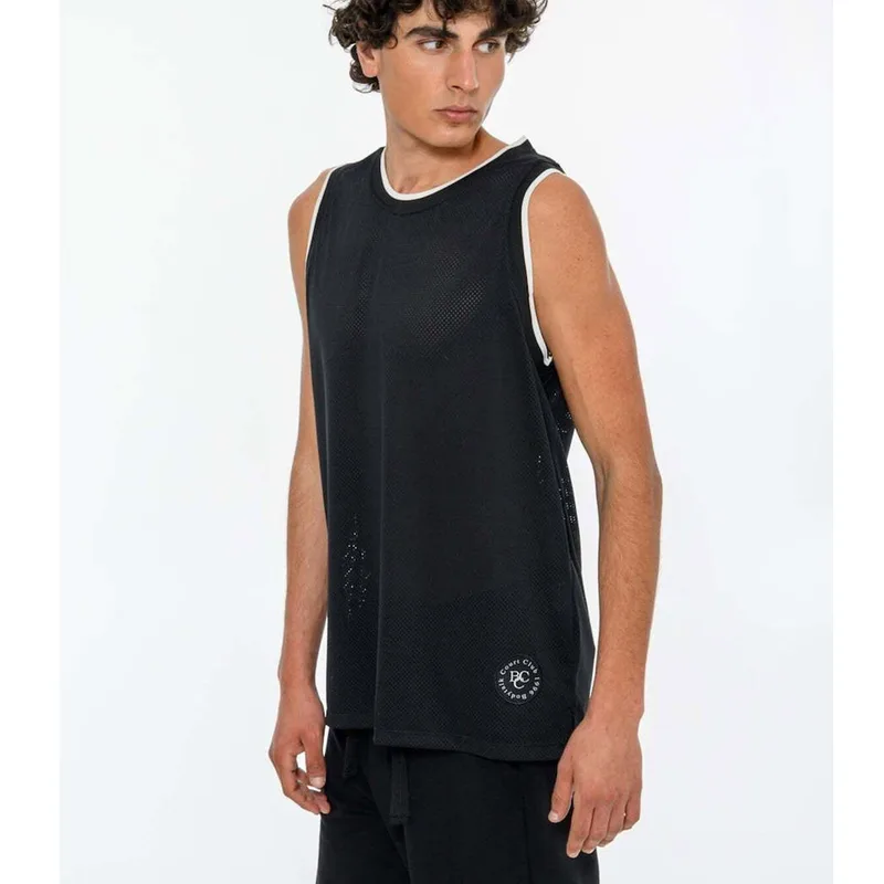 Body Talk M BPC Tank Top Relaxed Longer Μαύρο (1261-953523-00100)