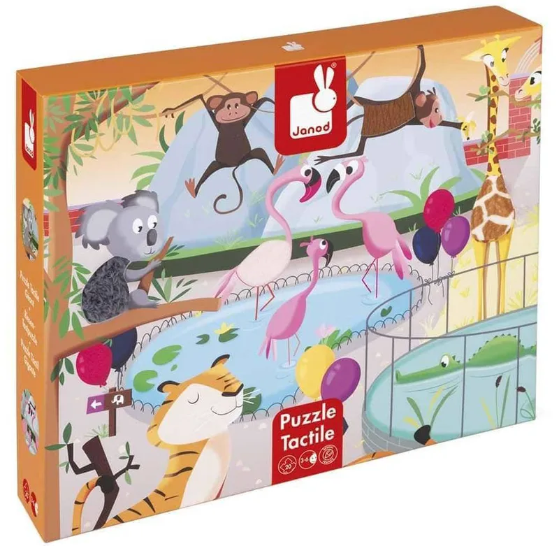 PUZZLE JANOD ΜΙΑ ΜΕΡΑ ΣΤΟΝ ΖΩΟΛΟΓΙΚΟ ΚΗΠΟ 20ΤΜΧ (J02774)