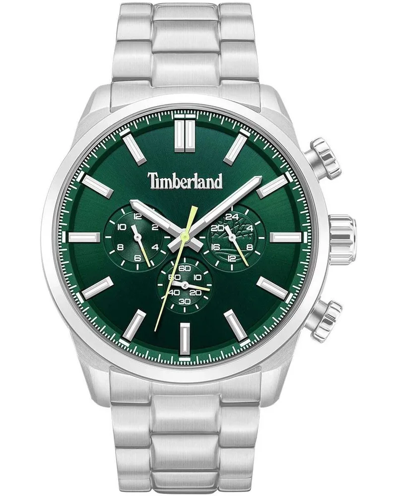 TIMBERLAND Henniker II Chronograph - TDWGK0095302, Silver case with Stainless Steel Bracelet