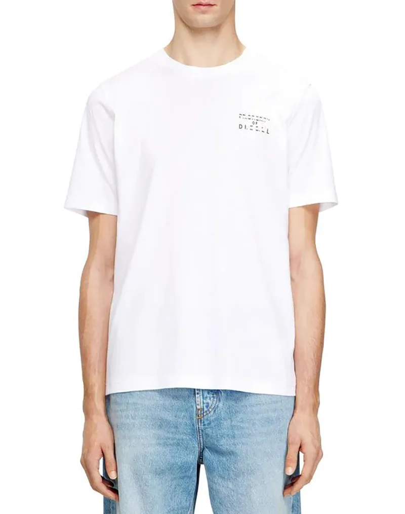 DIESEL T-ADJUST-V5 T-SHIRT A209620QIAM-100 White