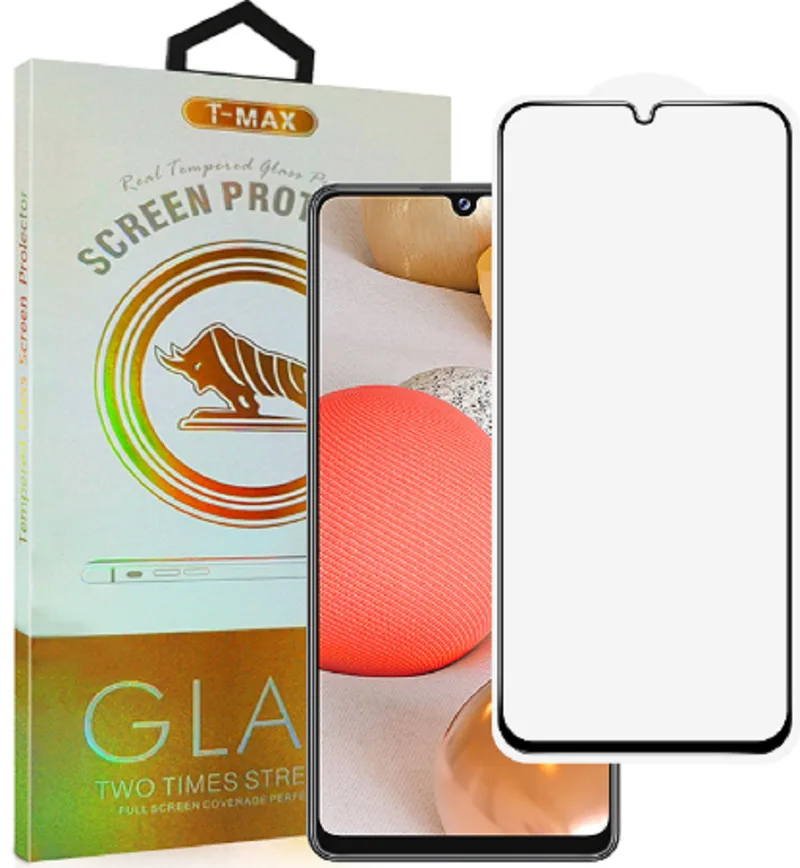 T-Max Premium 3D Tempered Glass Full Glue Fluid Despensing - Αντιχαρακτικό Γυαλί Οθόνης Samsung Galaxy A42 5G - Black (5206015066238)