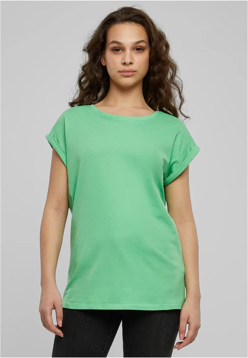 T-shirt TB771 Urban Classics Extended Shoulder Tee Ghostgreen