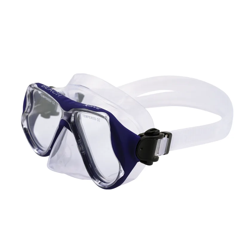 Μάσκα Κατάδυσης Σιλικόνης BEACH Μπλε Xdive 61066