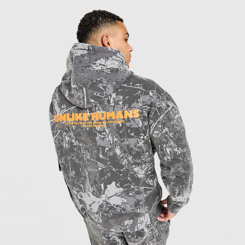 Unlike Humans Wessex Camo Ανδρική Μπλούζα Με Κουκούλα (9000256883_2818)