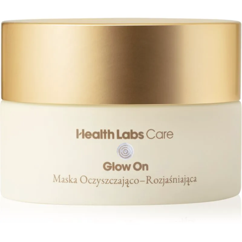 Health Labs Care Glow On Purifying and Brightening Mask καθαριστική και λαμπρυντική μάσκα προσώπου 50 ml