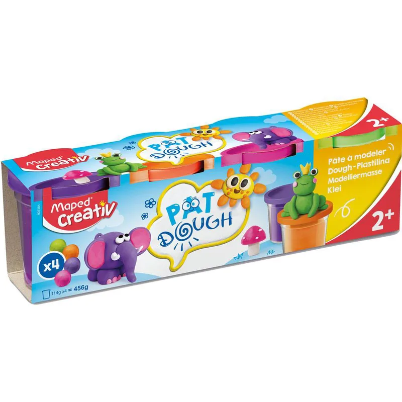 MAPED CREATIVE 4 FANCY ΧΡΩΜΑΤΑ ΠΛΑΣΤΟΖΥΜΑΡΑΚΙΑ