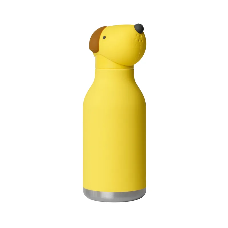 ASOBU Παγούρι Ανοξείδωτο Bestie - Μπεζ Dog 460 ml