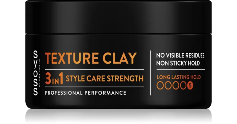 Syoss Texture Clay extra strong fixing modelling earth 100 ml