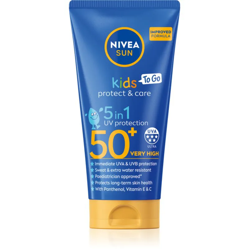 NIVEA SUN Kids παιδικό αντηλιακό γαλάκτωμα 5 σε 1 SPF 50+ 50 ml