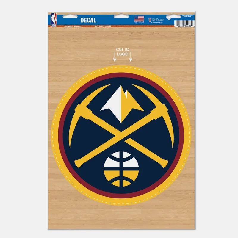 Wincraft Nba Mudcl 11X17 D Nugg 1 Logo (9000179178_76373)