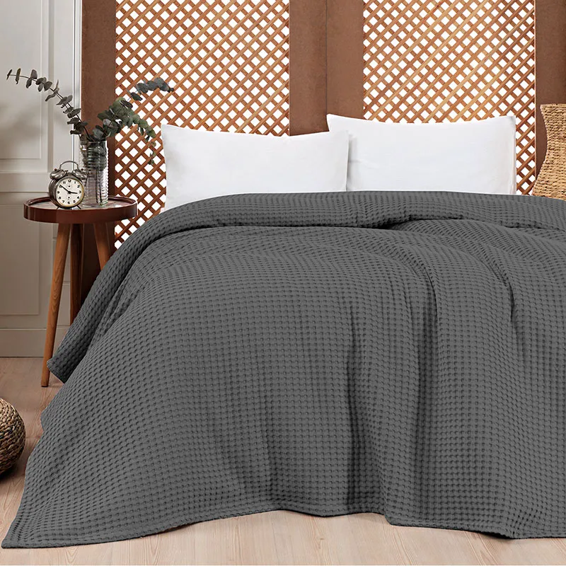 Κουβέρτα Πικέ Μονή 170x240 Beauty Home Snap 1990 Stone 170x240