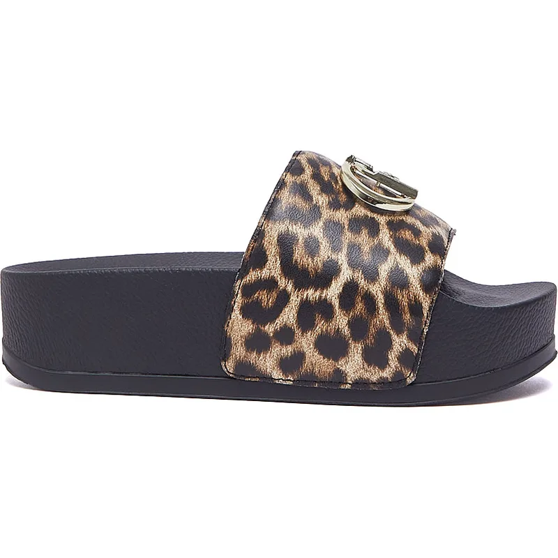 LIU JO animal print σαγιονάρα MYKONOS