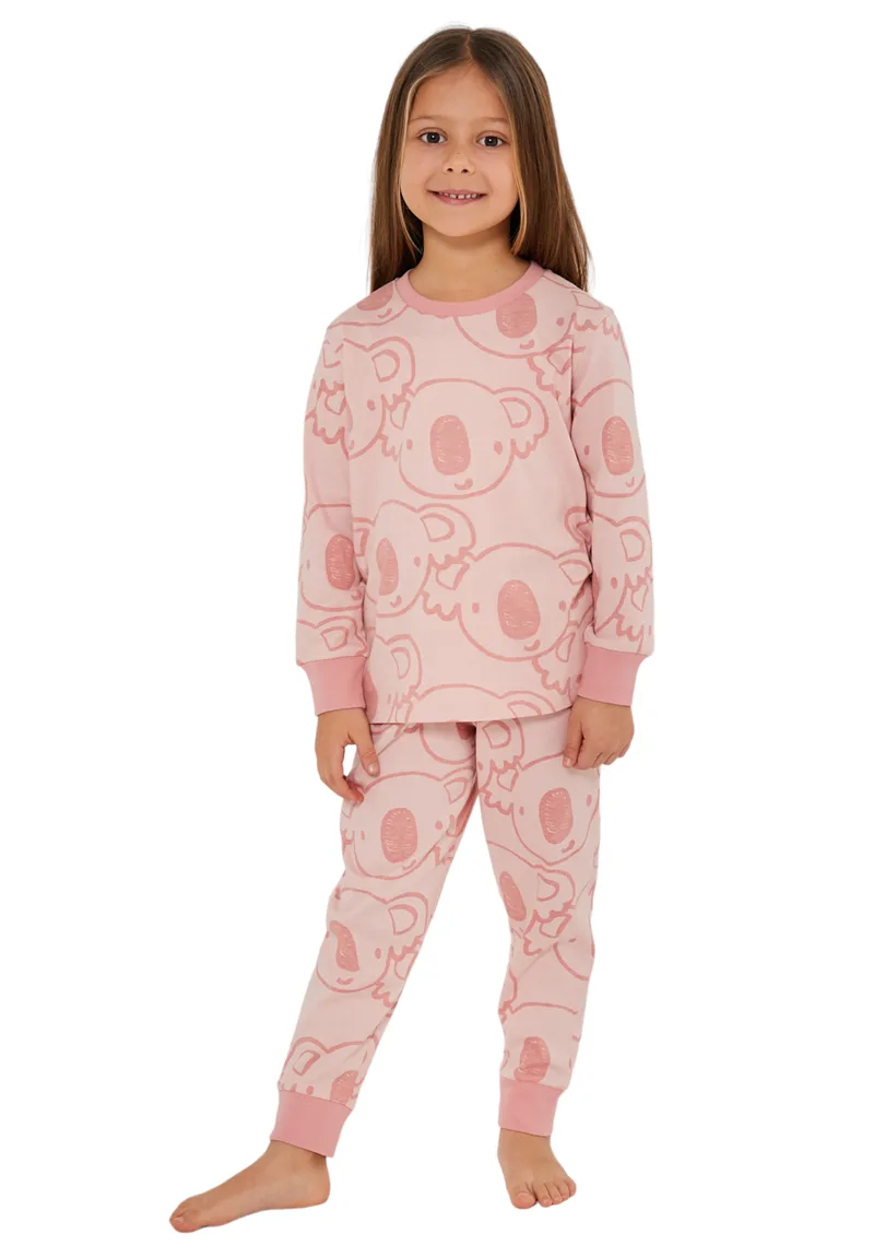 Πιτζάμα παιδική Rolypoly Koala RP3254-Ροζ Ανοιχτό