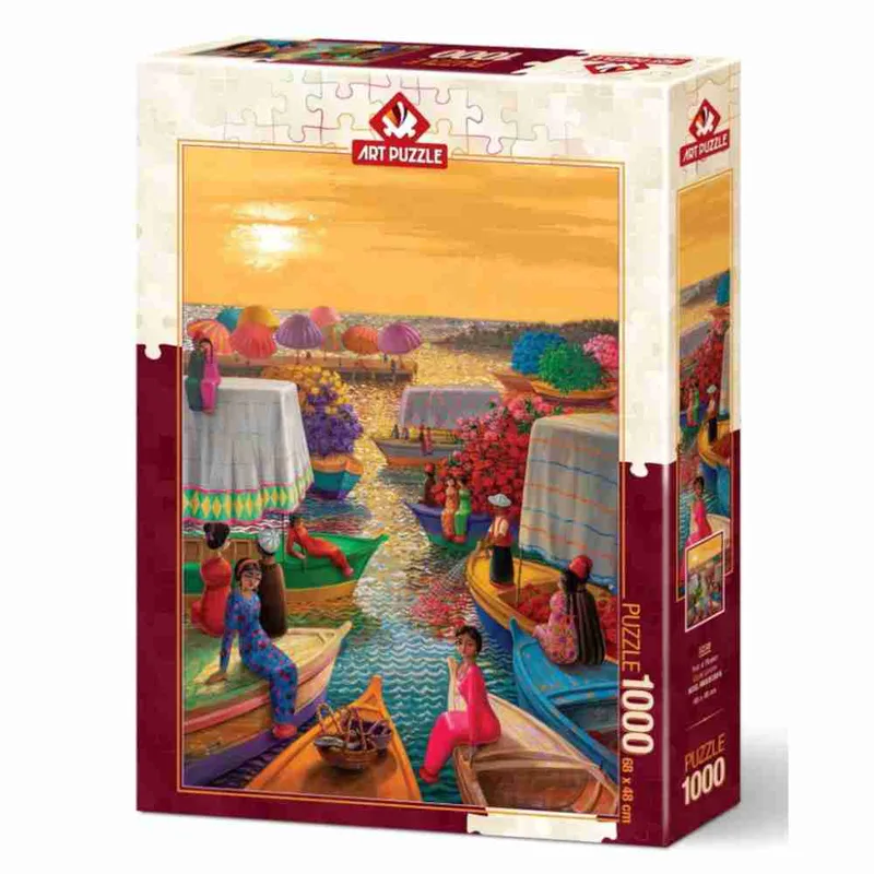 Art Puzzle 5238-Flower Harbor - Puzzle 1000 pieces