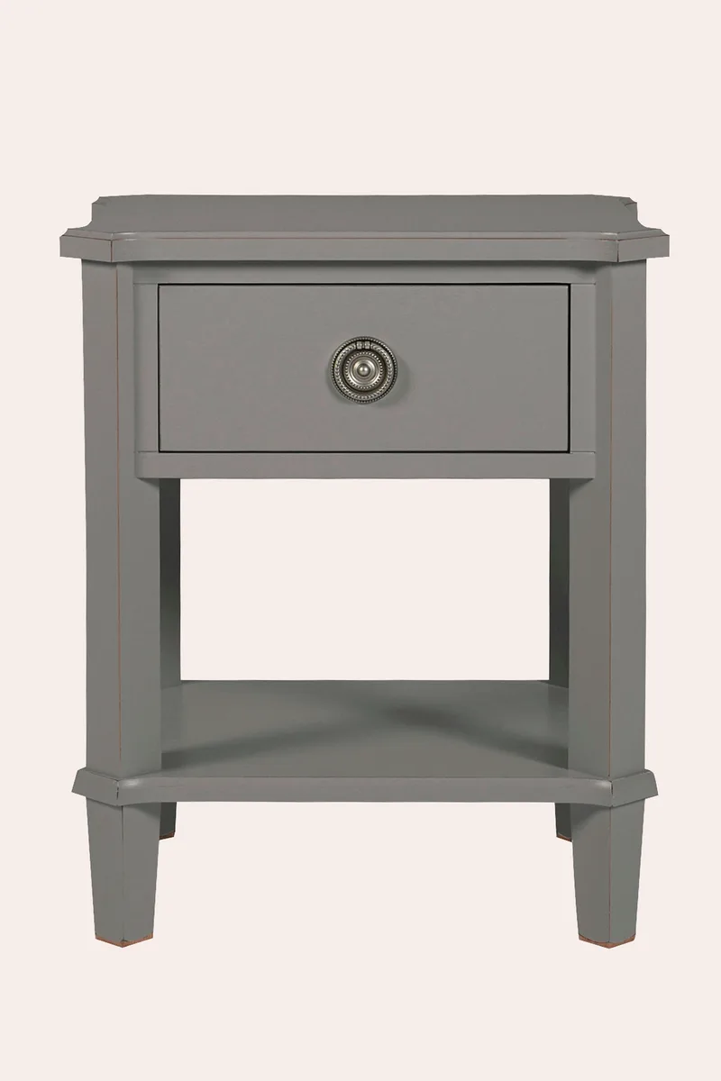Τραπέζι Πλαϊνό Henshaw Pale Charcoal
