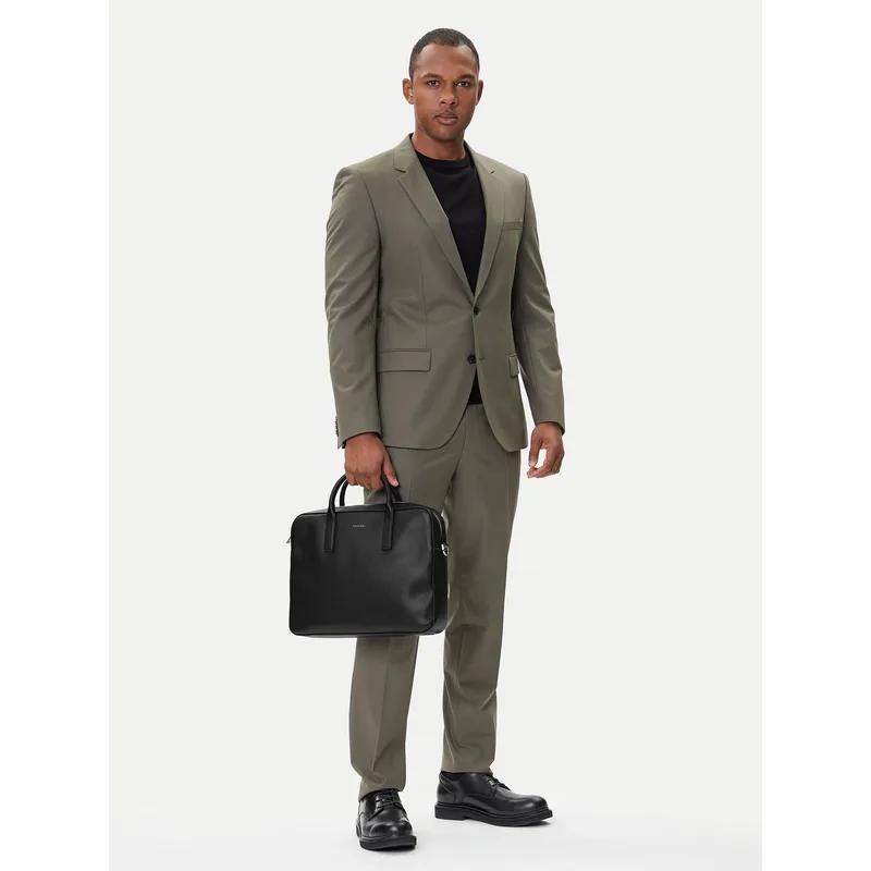 Τσάντα για laptop Calvin Klein Raised Commuter LV04D3157G Μαύρο