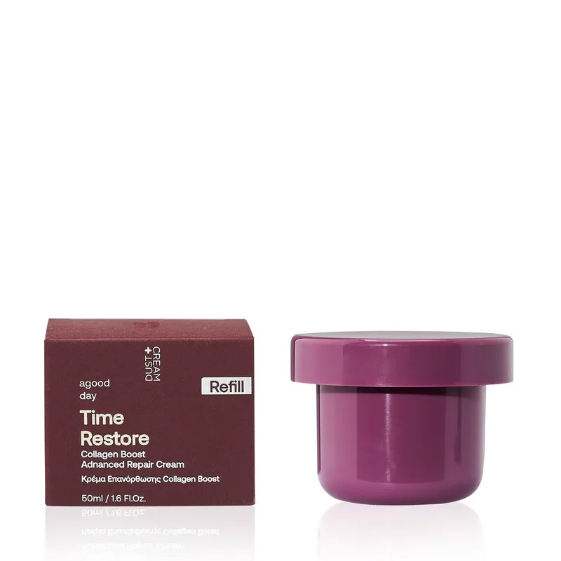 REFILL ΑΝΤΙΡΥΤΙΔΙΚΗΣ ΚΡΕΜΑΣ ΕΠΑΝΟΡΘΩΣΗΣ COLLAGEN BOOST A GOOD DAY TIME RESTORE 50ML