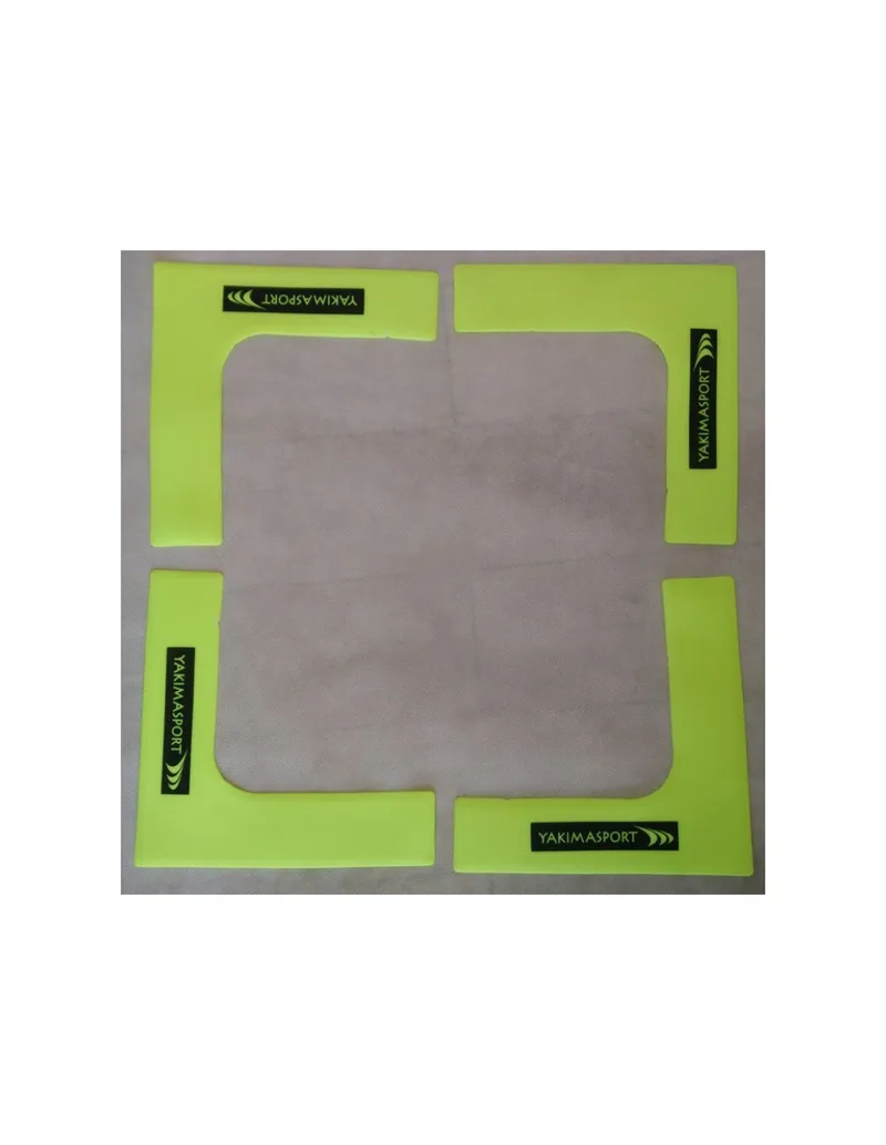 Yakimasport Field Markers Flat Corners Set of 4 100327