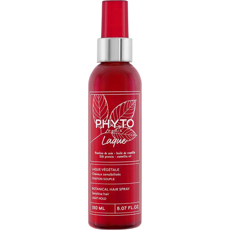 Phyto Laque Botanical Hair Spray Light Hold Φυτική Λακ Μαλλιών με Ελαφρύ Κράτημα για Ευαίσθητα Μαλλιά 150ml