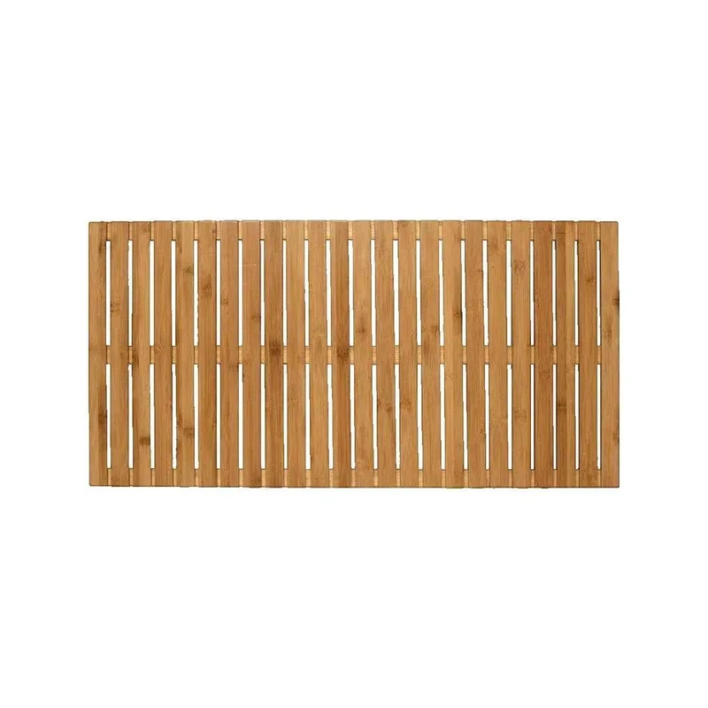 Πατάκια μπάνιου Brst Zeller Tapis de bain BAMBUSA naturel en bambou antidérapant