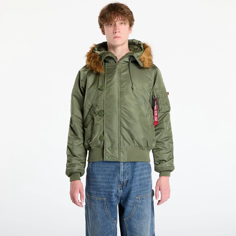 Μπουφάν Alpha Industries N-2B Heritage Sage-Green M