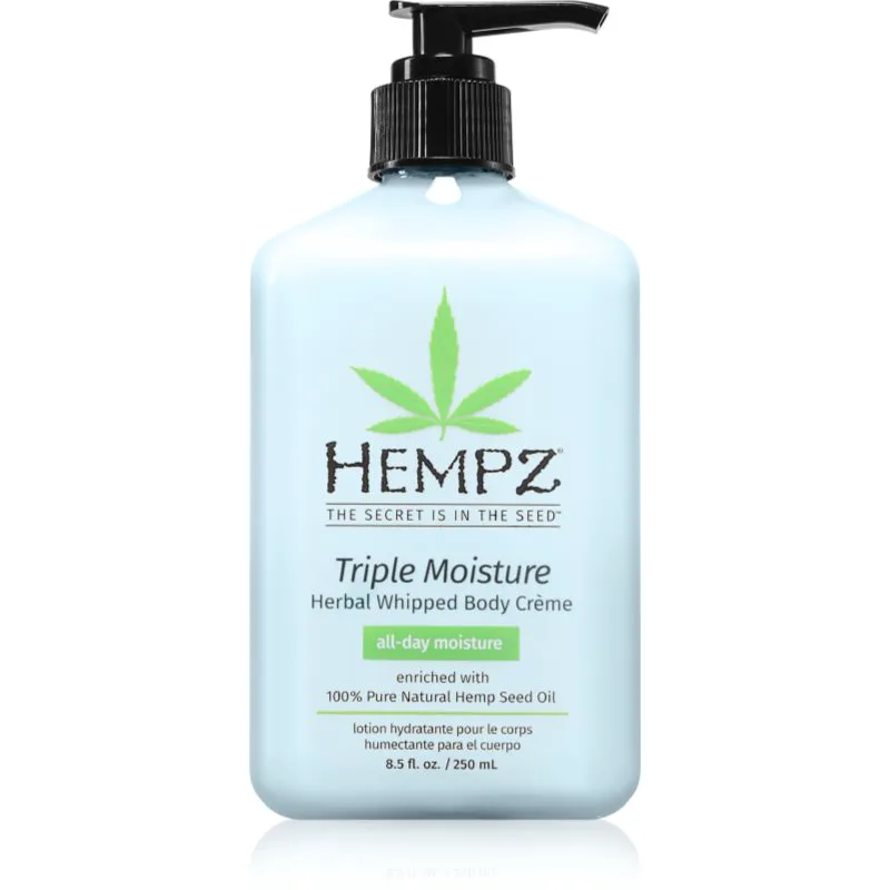 HEMPZ Triple Moisture γαλάκτωμα σώματος 250 ml